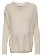 Only Maternity Olmamalia L/S V-Neck Pullover Knt Noos Kräm