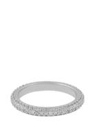 SNÖ Of Sweden Liz Crystal Ring Silver