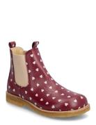 ANGULUS Booties - Flat - With Elastic Burgundy