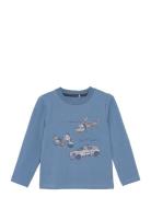 Minymo T-Shirt Ls Blå