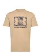 Under Armour Ua Abc Camo Boxed Logo Ss Khaki Green