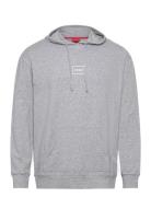 HUGO Laze Hoodie Grå