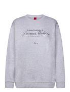 HUGO Classic Crew_5 Grå
