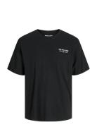 Jack & J S Jjninety Tee Ss Crew Neck Jnr Svart
