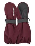 Didriksons Biggles Mitten 7 Burgundy