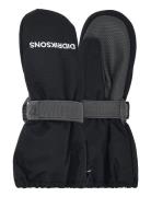 Didriksons Biggles Zip Mitten 8 Svart