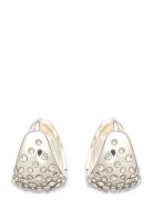 SNÖ Of Sweden Sprinkles Core Small Oval Ring Ear Silver