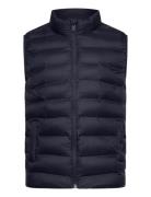 Mango Quilted Gilet Marinblå