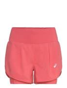 Asics Road 2-N-1 3.5In Short Rosa
