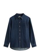 Tommy Hilfiger Dnm Milo Reg Shirt Blå