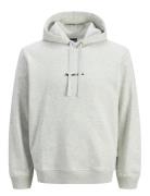 Jack & J S Jornorrebro Emb Sweat Hood Noos Grå