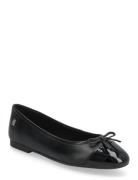 Tommy Hilfiger Patent Toe-Cap Lthr Ballerina Svart