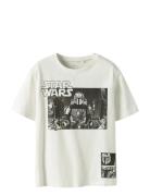 Name It Nkmallan Starwars Ss Nreg Top Box Bfu Vit