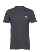 Alpha Industries Basic T Small Logo Grå