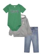 Levi's 3P-3Pc Pant Set Multi/patterned