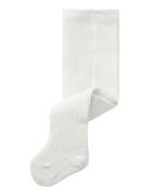 Name It Nbmwakma Wo/Bl Rib Pantyhose Vit