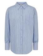 Nümph Numajra Contrast Shirt Blå