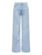 JDY Jdyfelina-Fina Hw Wide Jns Lbd Dnm Noos Blå