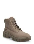 Timberland Mid Lace Up Boot Beige