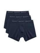GANT Boxer Brief 3-Pack Marinblå