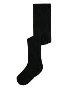 Name It Nbmwak Wo/Bl Pantyhose Solid Svart