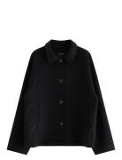 Lindex Jakke I Ullblanding Svart