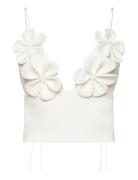 Bardot Ingrid Flower Full Cup Top Vit