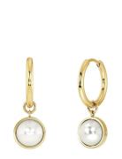 Edblad Gabrielle Hoops S Gold Guld