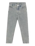 Daily 7 2500 Mom Fit Embroiderie Blå