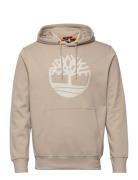 Timberland Tree Logo Hoodie Beige