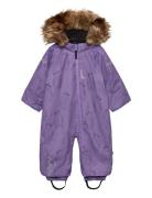 ISBJÖRN Of Sweden Puffin Winter Jumpsuit Toddler Lila
