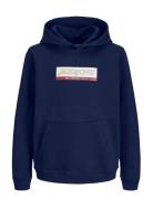 Jack & J S Jorinwood Block Branding Sweat Noos Jnr Blå