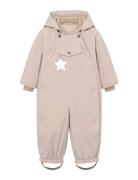 MINI A TURE Matwisti Fleece Lined Snowsuit. Grs Rosa