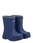 CeLaVi Thermal Wellies - Embossed Blå