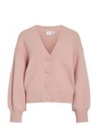 Vila Viradia L/S Rose Cardigan Rosa