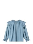 Fliink Hurlum Ls Blouse Blå