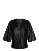 DEPECHE Trinedep Blouse Svart