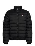 FILA Milano Regular Thin Puffer Jacket Svart