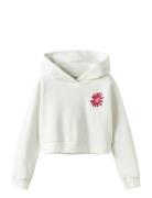 Name It Nkfkory Ls Crop Boxy Swe Wh Bru Ps Noos Vit