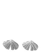 Pernille Corydon Autumn Leaf Earsticks Silver