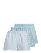 Jack & J S Jacmilano Woven Boxers 3 Pack Noos Blå