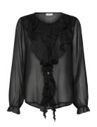 FREE/QUENT Blouse From Freequent In A Light Material. The Blouse Has A...