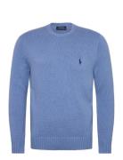 Polo Ralph Lauren Cotton Crewneck Sweater Blå