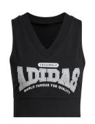 Adidas Originals Adidas Originals Class Of 72 Crop Vest Svart