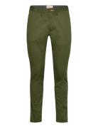 GANT Slim Twill Chinos Khaki Green