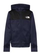 The North Face Teen Reaxion Fz Hoodie Marinblå
