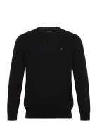 Polo Ralph Lauren Wool Crewneck Sweater Svart