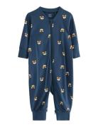 Lindex Pyjamas Marinblå