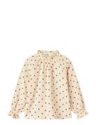 Lil'Atelier Nmflilia Ls Loose Shirt Lil Kräm