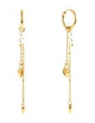 By Jolima Heart Locker Mix Huggie Gold Guld